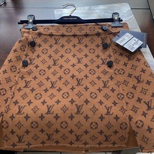 Louis Vuitton A-Line Mini Skirt